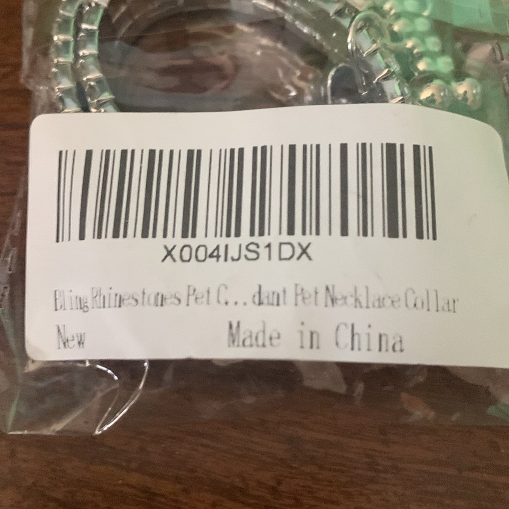 NWT No Label Bling Rhinestones Pet Necklace Collar - Picture 2 of 7
